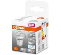 OSRAM LED Star PAR16 50 LED lampada riflettore con 36 gradi di angolo di visione, base GU10, bianco luce del giorno (6500K), sostituzione per le tradizionali lampade spot 50W, 6-pack