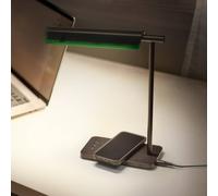 OSRAM lampada LED da tavolo Office Line Desk Roof nera, CCT, dimmerabile Osram