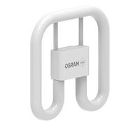 OSRAM Tubo LED DULUX SQ16, GR8, 7W, bianco neutro, 800 lm, IP20, sostituzione fluorescente compatta, per alimentatori convenzionali, attacco a 2 pin, bianco, plastica, 134 mm