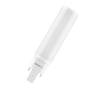 OSRAM Lampada LED DULUX con attacco a spina G24q 6W 660lm 6500K, fluorescente compatta di ricambio, ECG, girevole, 30.000 ore, senza mercurio, facile sostituzione, IP20