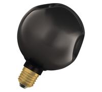 OSRAM Lampada LED in vetro DECOR FLAT Electro Retro Small Ø125mm, Nero, E27, 3,