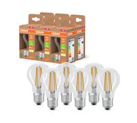 OSRAM Lampada LED LED Classic con filamento a forma di lampadina classica, filam