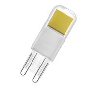 Osram Lampada LED LED PIN in vetro trasparente, da 2,6 W per 320 lm, luce bianca calda da 2700 K, multicolore, attacco retrofit G9, CRI 80, EEK E, diametro 17 mm.