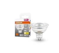OSRAM Lampada LED LED SPOT MR16 GL 50 con riflettore, a bassa tensione, attacco retrofit GU5.3, 6.5W, 630lm, 2700K, luce bianca calda, basso consumo energetico, lunga durata, luce immediata