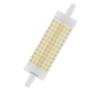 OSRAM Lampada LED LED Line con attacco retrofit R7s, 19 W / 2452 lm, luce bianca fredda e trasparente con 4000 K, non dimmerabile. IP20, vetro senza piombo, diametro 28 mm, EEK E.