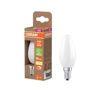 OSRAM Lampada LED mini candela Classic B40 Filament, 2,5W, E14, satinata, forma di candela B40, vetro satinato, adatta per illuminazione decorativa, corridoio, soggiorno, cameretta dei bambini