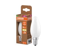 OSRAM Lampada LED mini candela Classic B40 filamento 2,5W E14 opaca | LED Classic B 40 Filament DIM Energy efficiency class B, LED Lamps, bianco, 50000 h, confezione da 1