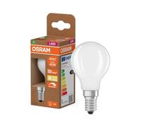 OSRAM Lampada LED mini candela Classic P40 filamento 2,5W E14 opaca | LED Classic P 40 DIM Energy efficiency class B, LED Lamps, bianco, 50000 h, confezione da 1
