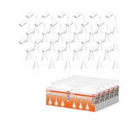 OSRAM Lampada LED Renovation A75 Terminal Block, confezione da 3, bianco neutro 4000 K, 10 W, 1055 lm, bianco, terminale di collegamento, per cantieri edili, IP20,10-Pack