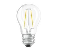 OSRAM Lampada LED Retrofit CLASSIC P DIM, E14, Bianca Calda, 2700 K, 3.30 W, Equivalente a 25 W, LED STAR CLASSIC B, Chiaro, 1 Unità