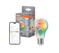 OSRAM Lampada LED SMART+ A40 RGBW lampadina E27 cambio colore | SMART+ MATTER Filament Multicolor Classic, LED Lamps, Chiaro, 15000 h, confezione da 1