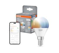 OSRAM Lampada LED SMART+ P40 4W E14 Miniball Tunable White | SMART+ MATTER Tunable White Classic, LED Lamps, bianco, 20000 h, confezione da 1