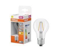 OSRAM Lampada LED Star bulb A25 filamento, 2700 K bianco caldo, 1,8 W, E27, trasparente, 250 lm, 15.000 h, per plafoniere, illuminazione generale