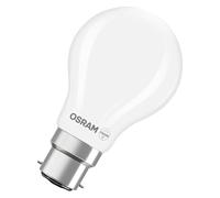 OSRAM Lampada LED Star bulb A60 a filamento, 6500 K luce bianca fredda, 5,9 W, B22d, satinata, 806 lm, 15.000 ore, per luoghi di lavoro, illuminazione per uffici