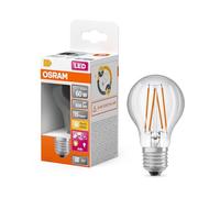 OSRAM Lampada LED Star+ con sensore di luce diurna, E27-base Ottica del filamento ,Bianco caldo (2700K), 806 Lumen, sostituzione delle lampade 60W, non dimmerabile, 1-Confezione