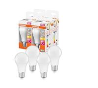 OSRAM Lampada LED SUPERSTAR+ CLASSIC A 60 FR, attacco E27, goccia, 8.8W, 806lm, 2700K, luce bianca calda, basso consumo energetico, lunga durata, sensore di movimento, spegnimento automatico