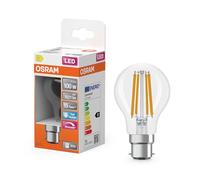 OSRAM Lampada LED Superstar Classic A100 11W 865, luce diurna 6500K, B22d, trasparente, 1521 lm, 15.000 ore, dimmerabile