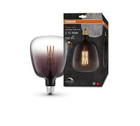 OSRAM Lampada LED Vintage 1906 vetro fumé, 4,5W, 150lm, forma Globo con diametr