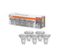 OSRAM Lampada spot LED Base PAR16 4,3W 840, 4000K bianco freddo, GU10, 36°, 350 lm, gestione termica