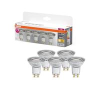 OSRAM Lampada spot LED PAR16 3,4W 927, bianco caldo 2700K, GU10, 36°, 230 lm, Ra≥90, dimmerabile, gestione termica