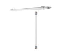 OSRAM Lampada stagna Submarine Slim 1.2M, 18W, 4000K, IP65, 1600lm, bianco, alloggiamento in policarbonato, lunghezza 1245 mm, per scantinati e officine
