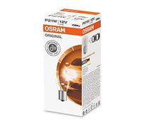 Osram Lampade Originali 7506 con Basamento Metallo, 12 V, 21 W (10 pezzi)