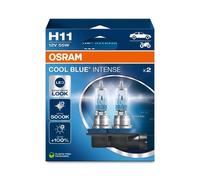 OSRAM Lampadina Blu Freddo Intenso H11 12V/55W - x2, bianco