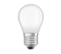 OSRAM Lampadina LED a goccia E27 1,2W opaca 2.700K 255lm Osram