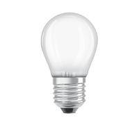 OSRAM Lampadina LED a goccia opaca E27 3,8W 2700K 806lm Osram
