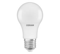 OSRAM Lampadina LED, E27, 4,9 W, opale, sensore di luce diurna Osram