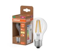 OSRAM Lampadina LED forma Classic A75 Filamento 5W E27 trasparente | LED Classic A 75 Filament DIM Energy efficiency class A, LED Lamps, Chiaro, 50000 h, confezione da 1