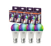 OSRAM Lampadina SMART LED A60 forma B22D 9W ZigBee colori RGBW | SMART+ ZIGBEE Multicolor Classic, LED Lamps, bianco, 20000 h, confezione da 1