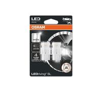 OSRAM Lampadina W21W LEDriving SL 6000K (Luce Bianca) 12V 2W W3x16d 7505DWP-2BL