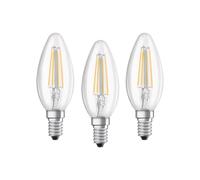 OSR 405807581971 - Lampada a LED BASE E14, 4 W, 470 lm, 4000 K, confezione da 3 pz.
