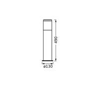 OSRAM Lampada da esterno ENDURA CLASSIC EBRO, lampada da parete, grigio scuro, 4