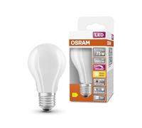 Osram Lamps Lampada LED, Forma della Lampadina, E27, 7.5 Watt, Bianco, Bianco Caldo, 2700 Kelvin
