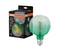 Osram LED Spirale Filamento G125 Globe 4,5W E27 Verde Extra Bianco Caldo 1600K [EEK: G]