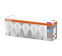 Osram LED BASE Classic 5pz kit E27 6,5W Lampada O5466531