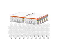 OSRAM LED Base Classic A, a forma di lampadina con base E27, bianco caldo, 2700 K, 8,50 W, sostituzione della lampadina a incandescenza da 60 W, opaco, 10 x 5-pack