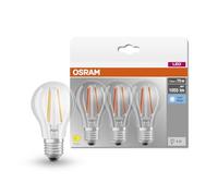 Osram Lampada LED BASE E27 OSR 075592377 7,5W 1055 lm 4000K Filamento Scatola da 3