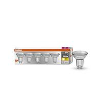 OSR 405807509046 - Lampada LED BASE GU10, 4,3 W, 350 lm, 2700 K, confezione da 5