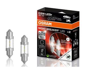 Osram LED Luci Targa Peugeot Citroen Originale ECE R37 36mm