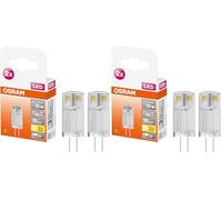 OSRAM LED PIN 12 V LED STAR PIN G4 12 V, Lampada LED: G4, 2.60 W : Equivalente a 30 W, Bianco Caldo, 2700 K, Chiaro, Taglia Unica (Confezione da 2)