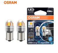 OSRAM LED PY21W S25 1156 BAU15s indicatore di direzione per auto giallo ambra LEDriving SL Advance LED fendinebbia lampada di posizione posteriore 9456Y 2x