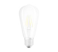 OSRAM LED Retrofit CLASSIC ST Lampadina LED, Attacco: E27, Bianca Calda, 2700 K, 4 W, Equivalenti a 40 W, LED Retrofit CLASSIC ST, Chiaro, Taglia Unica