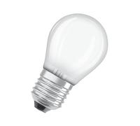 OSRAM LAMPADA LED TONDA OPACA (25) E27 BIANCO CALDO