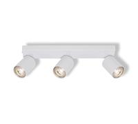 OSRAM LED Spot Elemental Ceiling Spotlight 3x GU10, Plate, White, Aluminium/Steel, adjustable, double wired