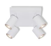OSRAM LED Spot Elemental Ceiling spotlight 4x GU10 Plate White