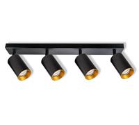 OSRAM LED Spot Eternal ceiling spotlight 4x GU10 black gold