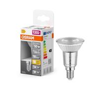 OSRAM LED Spot Reflector Star PAR16 50, 2700 K bianco caldo, 3,7 W, E14, 36°, 350 lm, 15.000 h, per faretti, illuminazione d'accento, attacco piccolo, vetrine